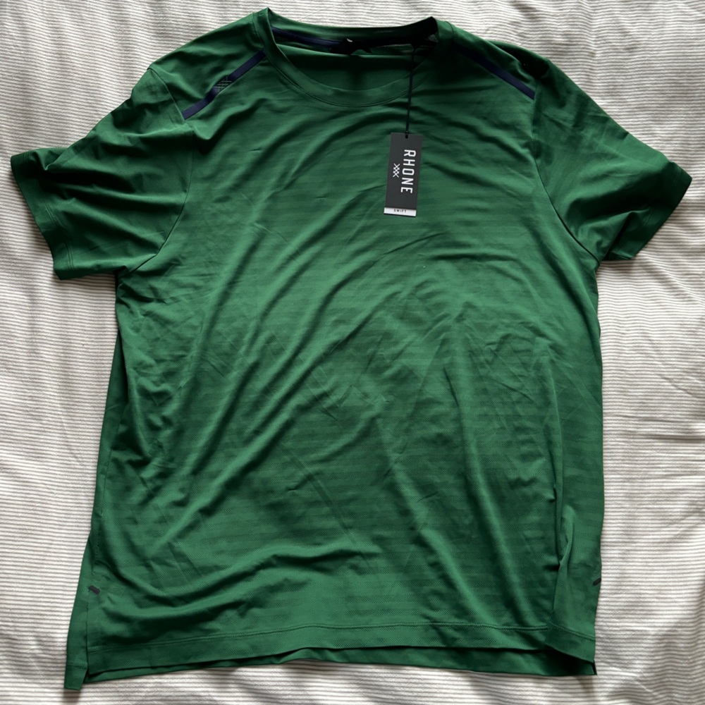 Rhône NWT Green Swift Tee